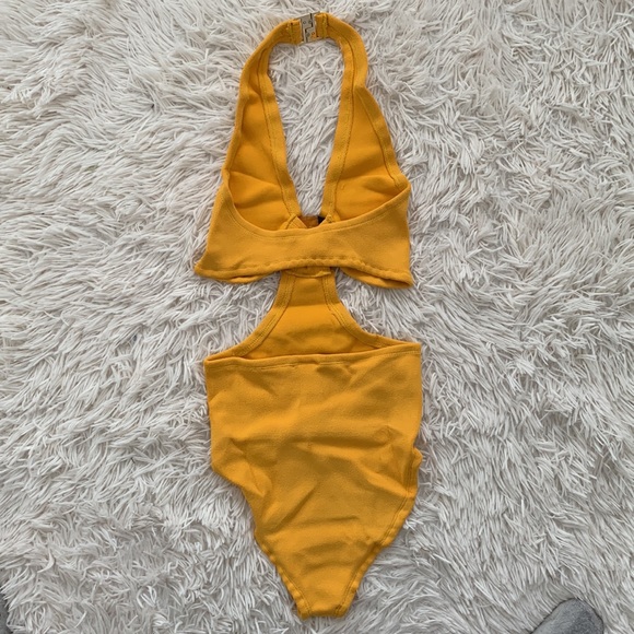 NWT Hunza G Ursula Nile cut out one piece swimsuit one size - Picture 5 of 7